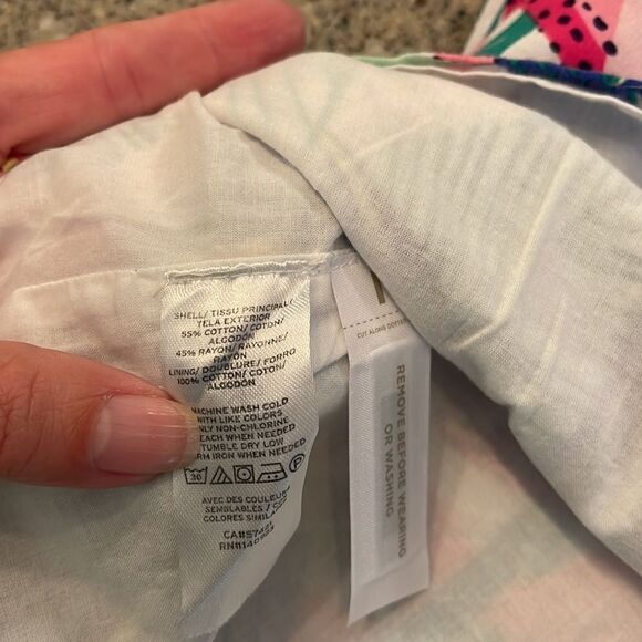 Loft Palm Double Strap Dress *NEW* - Picture 5 of 12